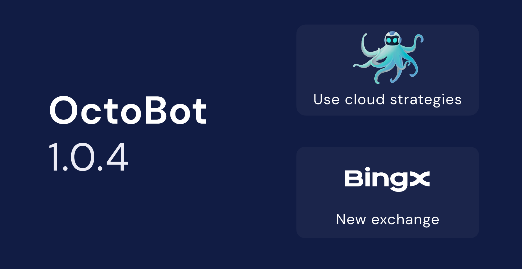 use octobot cloud strategies and trade on bingx